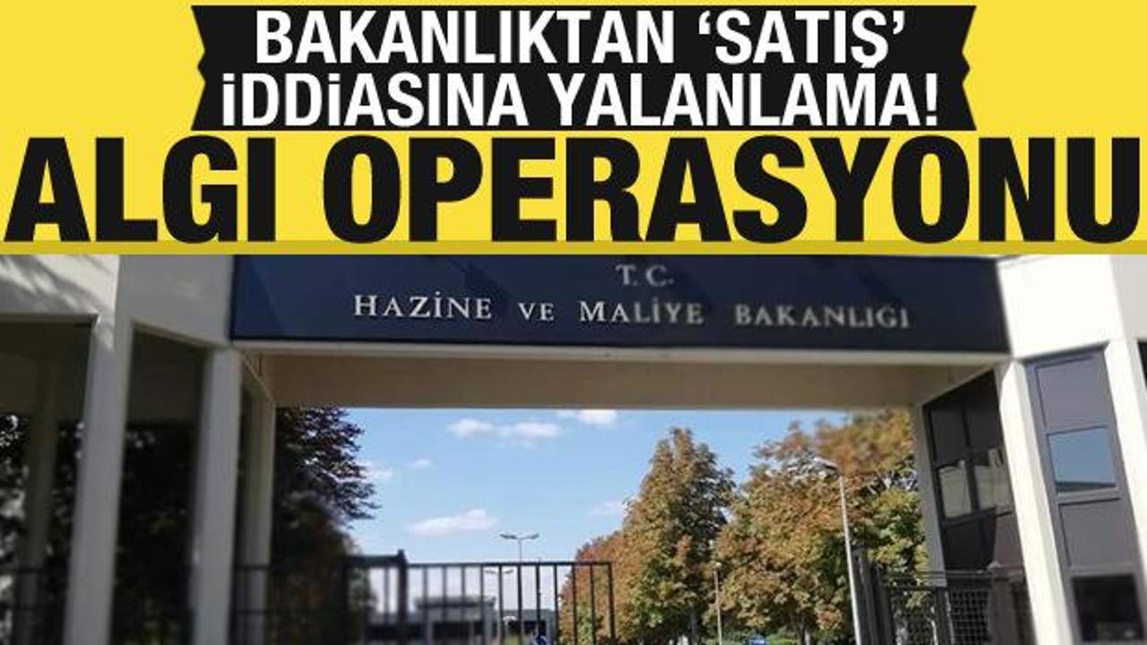 Bakanlıktan 