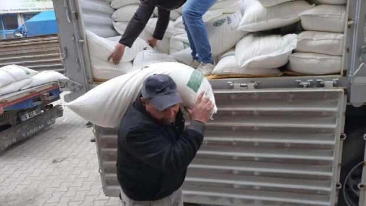 Bal üreticilerine 15 ton şeker dağıtıldı