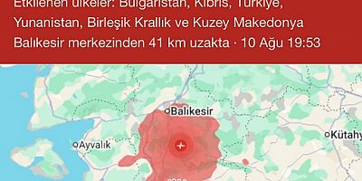 Balıkesir Sındırgı’da 6,1 Büyüklüğünde Deprem: İstanbul’da da Hissedildi