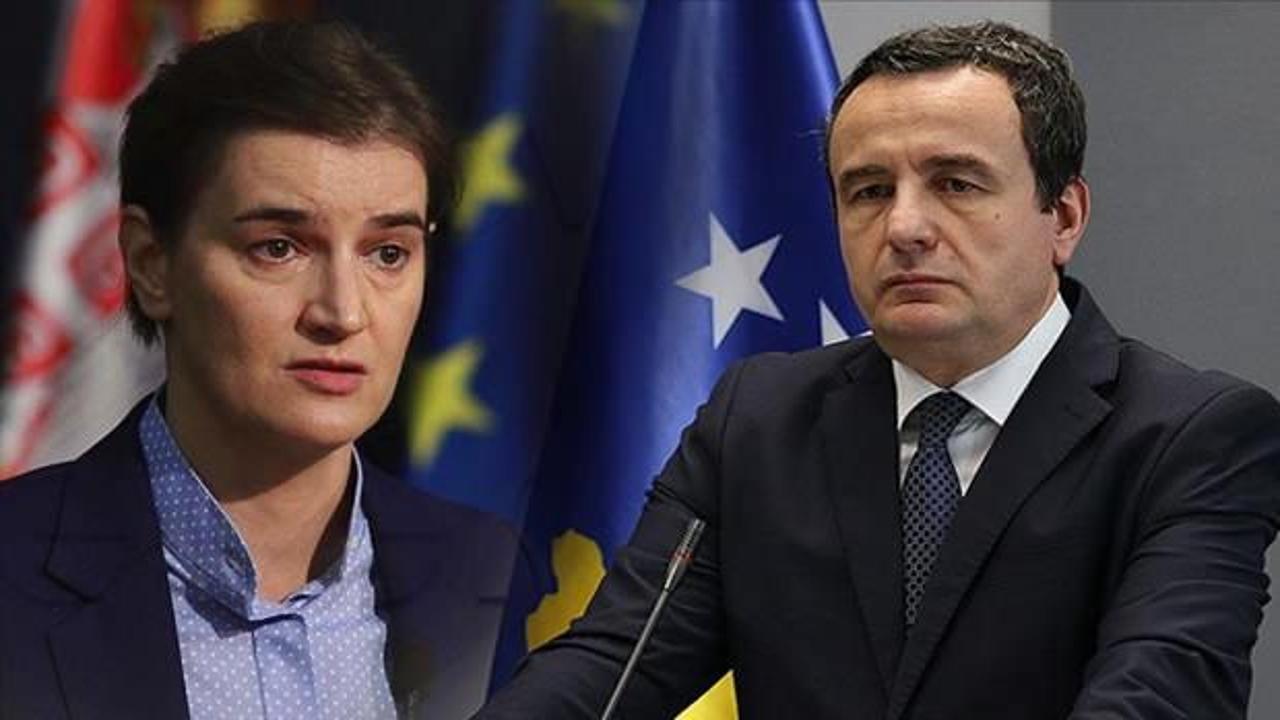 Balkanlarda gerilim artıyor! Kosova ile Sırbistan başbakanları arasında Kosova tartışması