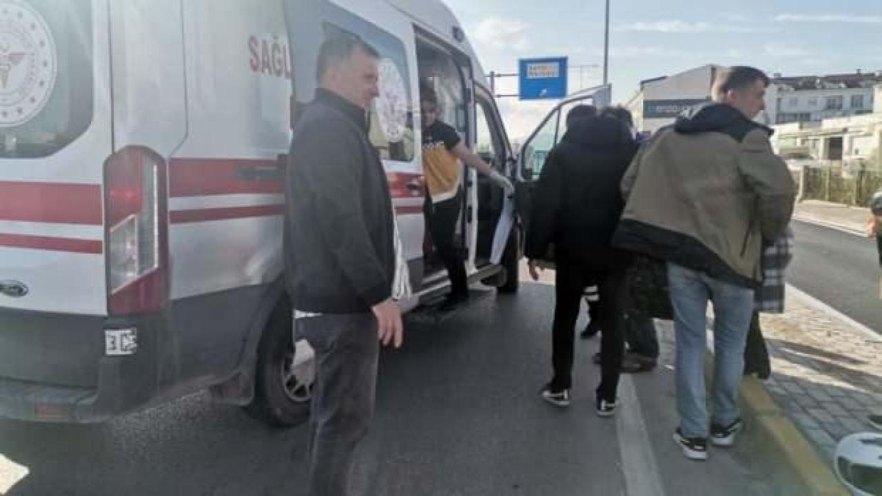 Bandırma'da trafik kazası: 1 yaralı