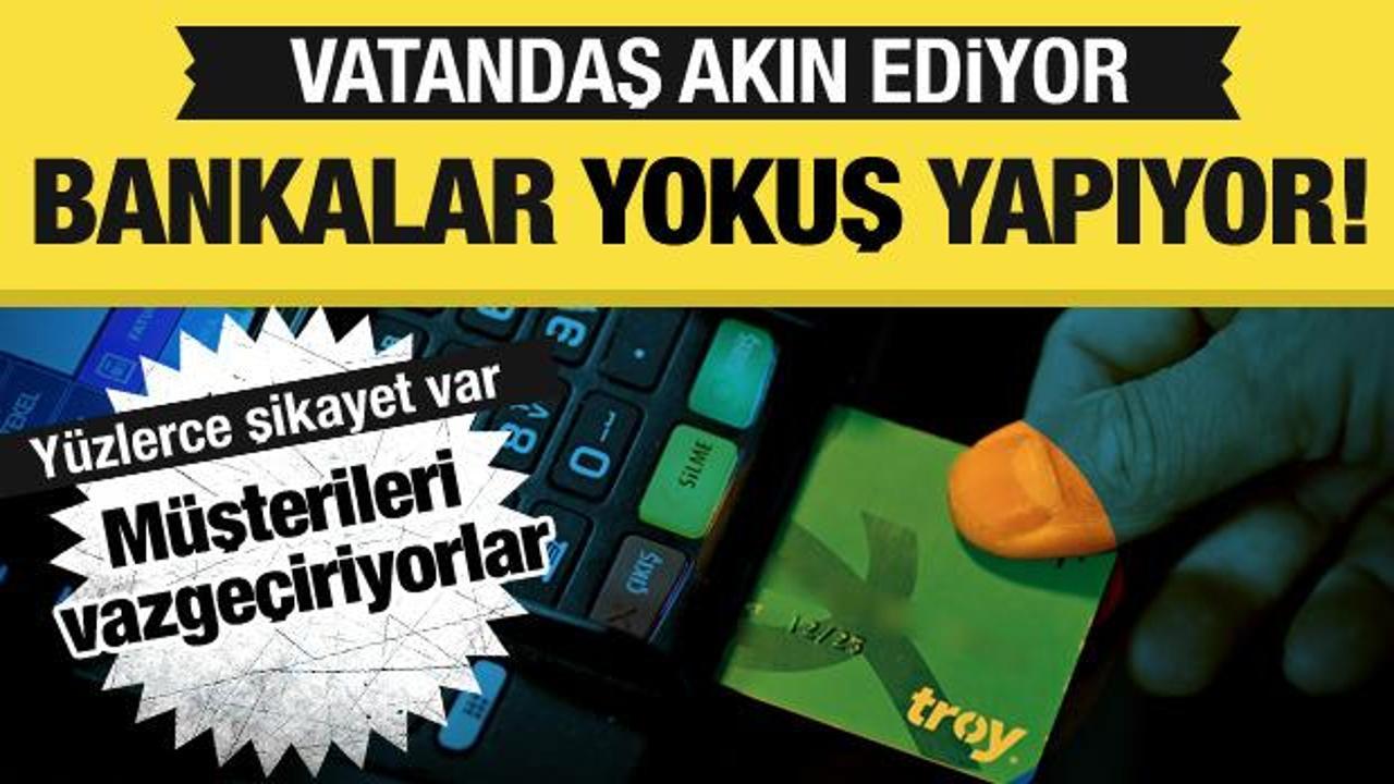 Bankalardan TROY yokuşu!