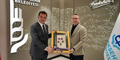 BAŞAKŞEHİR BELEDİYE BAŞKANI KARTOĞLU’NU TEBRİK ETTİ