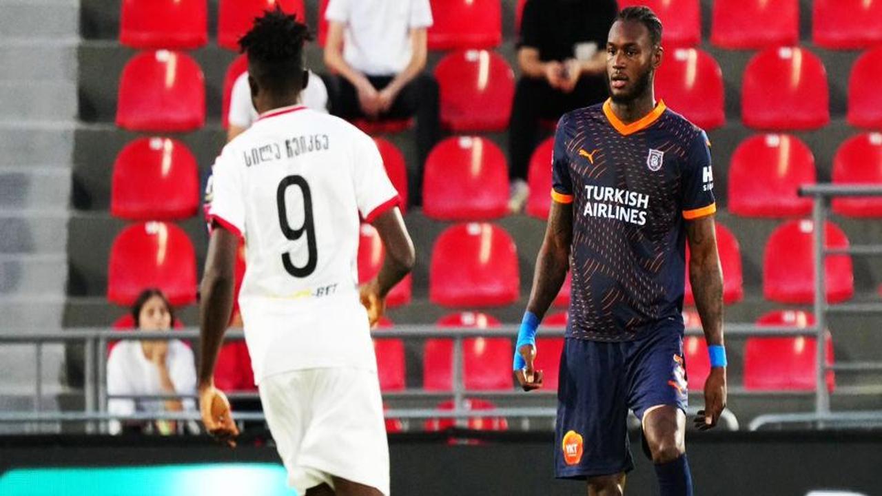 Başakşehir, Tiflis'te tur avantajını 87'de kaptı