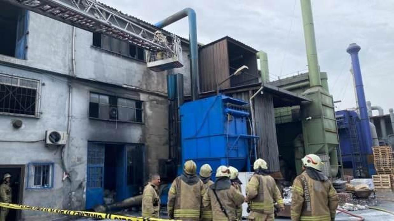Başakşehir'de iş yerinde doğalgaz patlaması