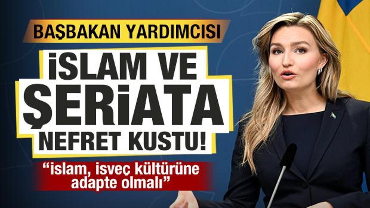Başbakan Yardımcısı Ebba Busch İslam ve şeriata nefret kustu! Savaş çıkaracak sözler