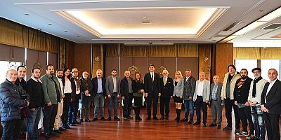 BAŞKAN ADIGÜZEL, 10 OCAK ÇALIŞAN GAZETECİLER GÜNÜ’NÜ KUTLADI