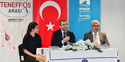 Başkan Ahmet Cin gençlerle bir araya geldi