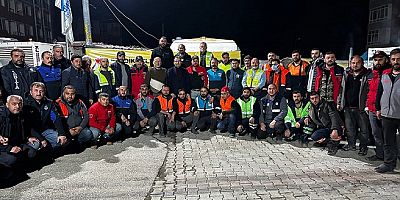 Başkan Ahmet Cin Hatay'da koordinasyon çalışmalarına katıldı
