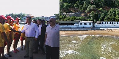  BAŞKAN AKSU; SÖZÜMÜZÜ TUTTUK, KİLYOS PLAJIMIZI HALKA AÇTIK