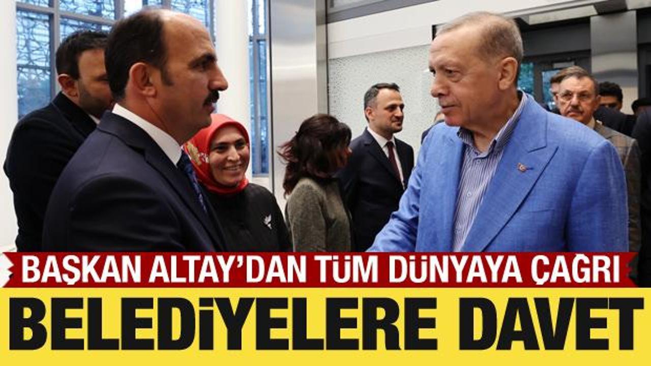 Başkan Altay BM'de dünya belediyelerine hitap etti