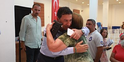 Başkan Aras Akçaalanda Halkla Buluştu