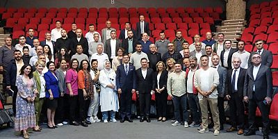 Başkan Aras ve Başkan Mandalinci Muhtarlarla Bir Araya Geldi