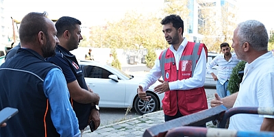 BAŞKAN BİNGÖL SAHADA: “SOKAK SOKAK ÇALIŞIYORUZ”