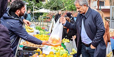 Başkan Ercan Akpolat’tan Büyükada Perşembe Pazarı’na Ziyaret