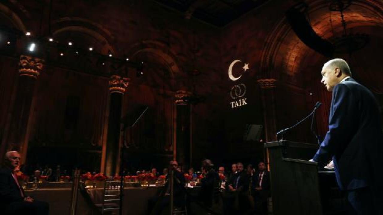 Başkan Erdoğan ABD'li iş insanlarıyla buluşmasında konuştu