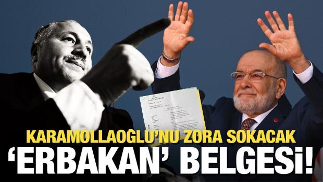 Başkan Erdoğan Erbakan’ı hapisten mi kurtardı yoksa hapse attırmak mı istedi? İşte belgesi