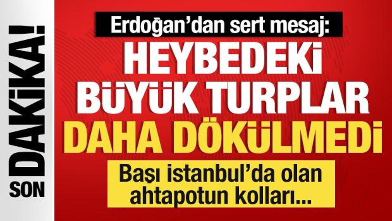 Başkan Erdoğan: Heybedeki büyük turplar daha dökülmedi