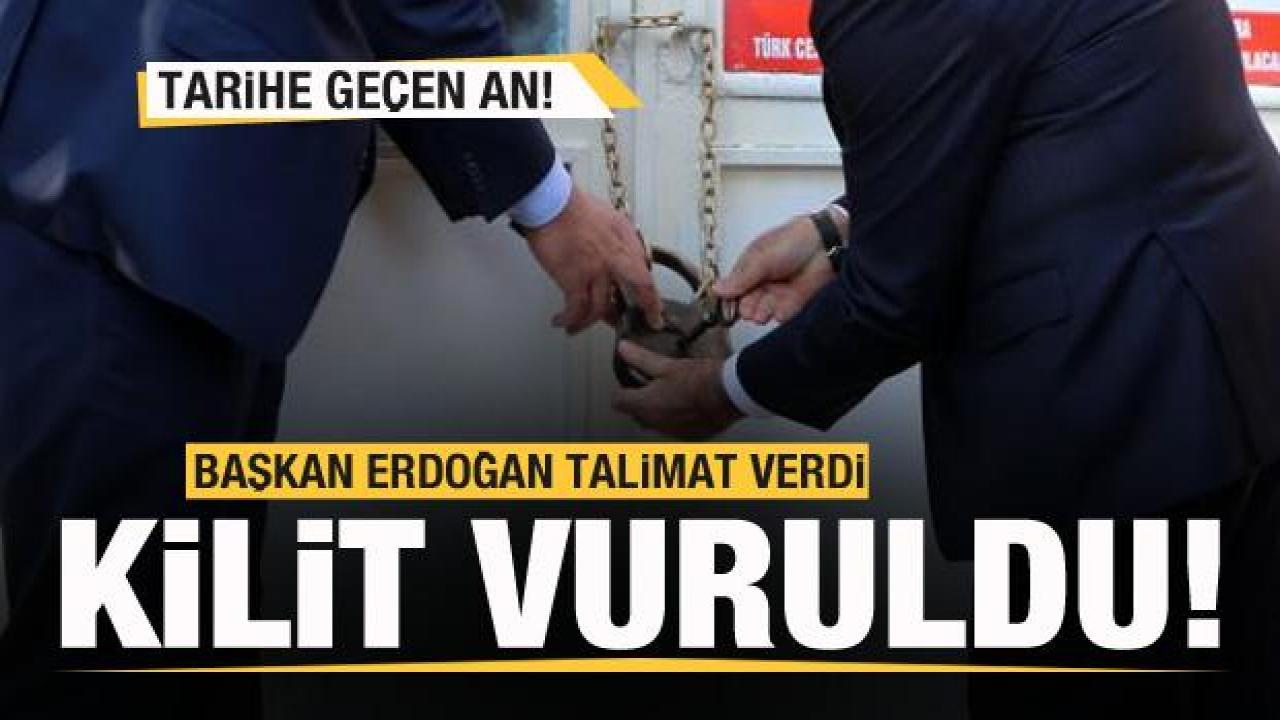 Başkan Erdoğan talimat verdi! Bakan Bozdağ kilidi vurdu! Tarihe geçen anlar