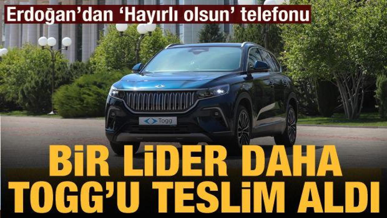 Başkan Erdoğan, Togg'u teslim alan Özbekistan Cumhurbaşkanı ile görüştü