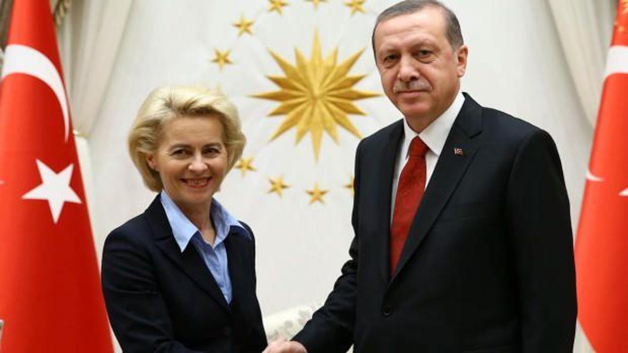 Başkan Erdoğan Ursula von der Leyen ile görüştü! AB'ye açık çağrı!