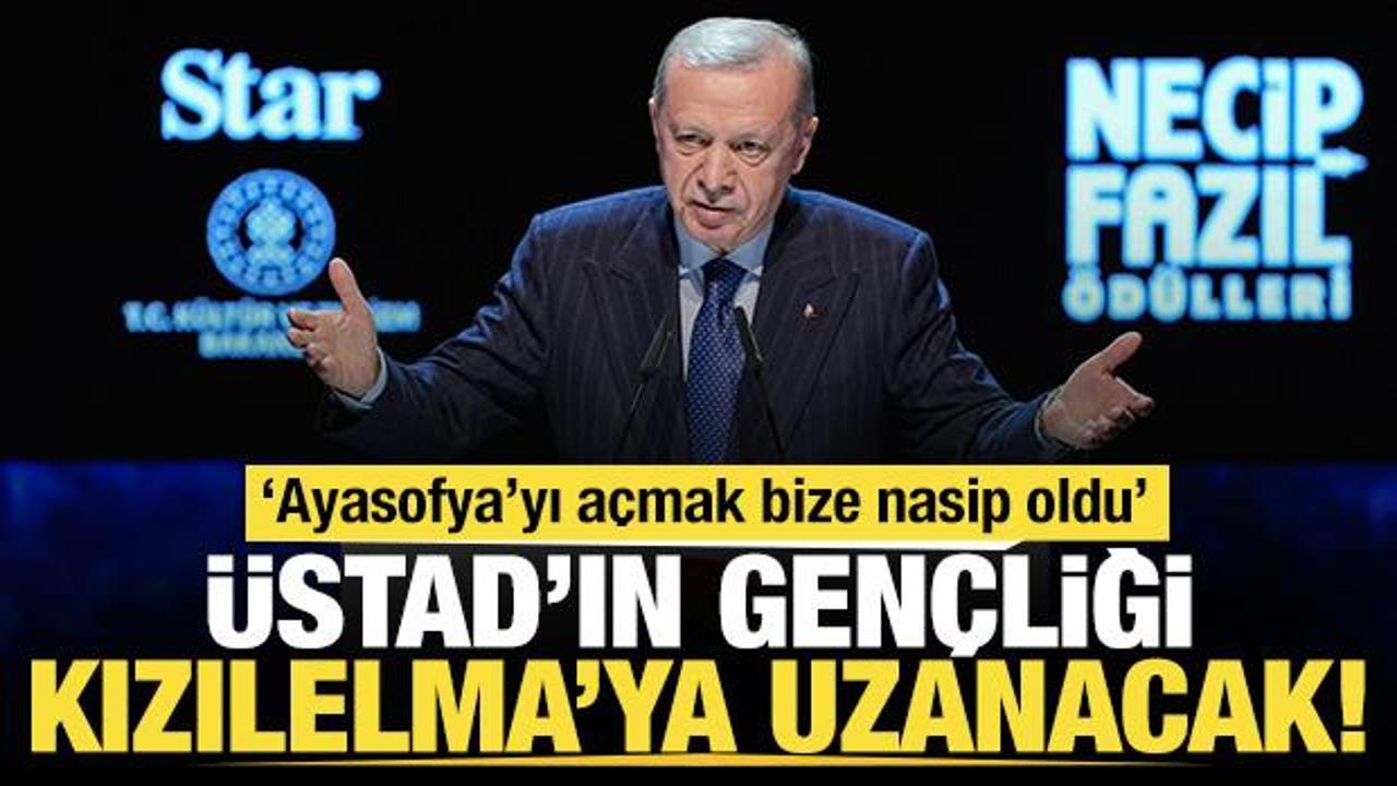 Başkan Erdoğan'dan Ayasofya mesajı: Üstad bir gün açılacak demişti
