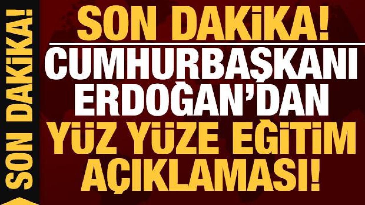 Başkan Erdoğan'dan canlı yayında önemli açıklamalar!