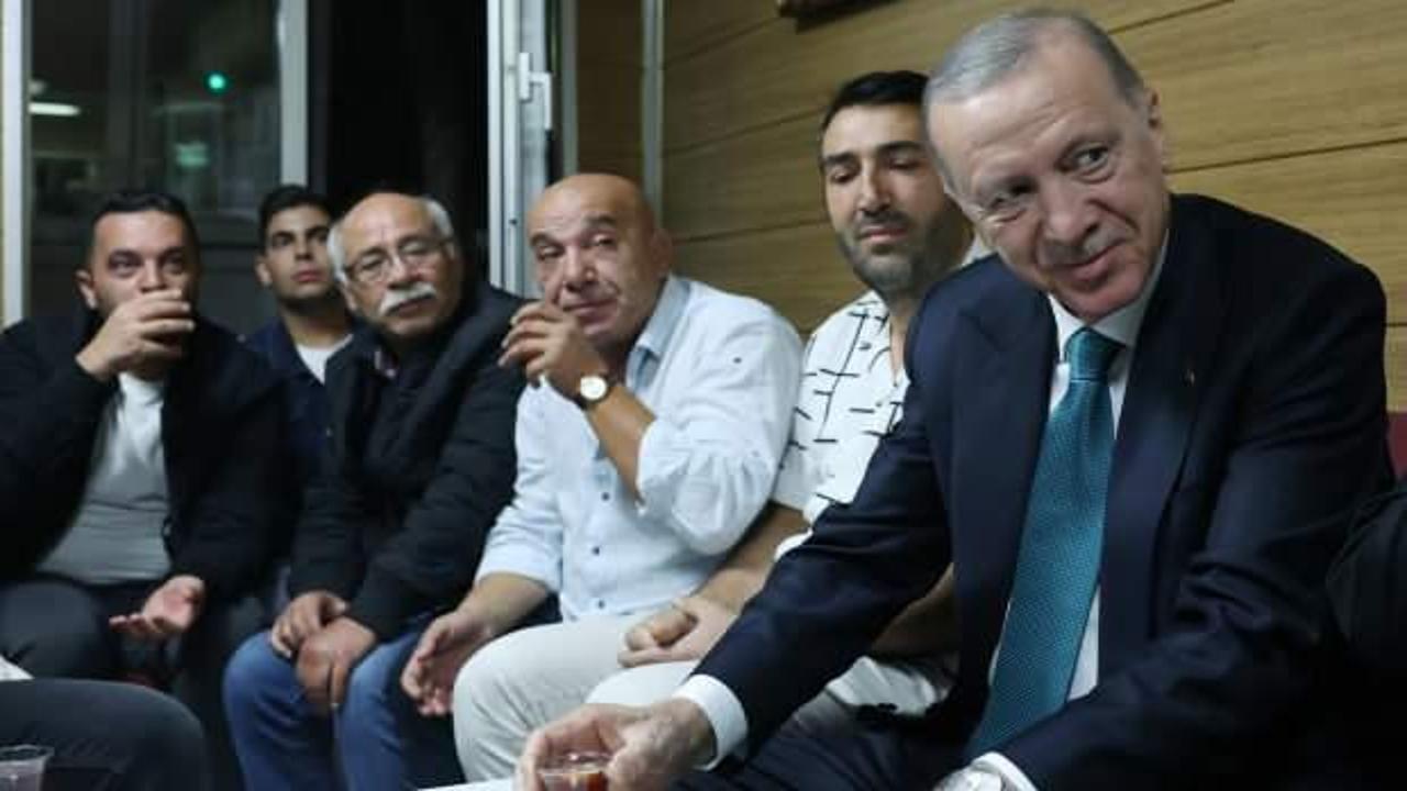 Başkan Erdoğan'dan esnaf ziyareti!