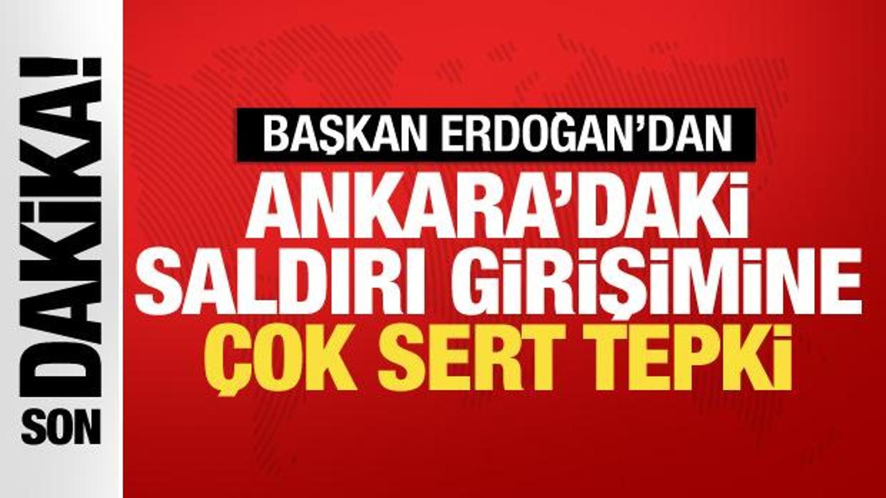 Başkan Erdoğan'dan terör saldırısı girişimi hakkında ilk açıklama: Son çırpınışları