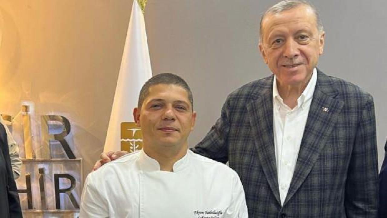 Başkan Erdoğan’ın akşam yemeği Edremitli şeften