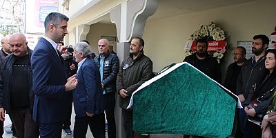 Başkan Gökhan Yüksel, Gazeteci Murat Karaca'yı Acı Gününde Yalnız Bırakmadı