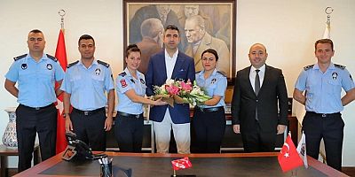Başkan Gökhan Yüksel Zabıta Haftası’nı Personeli ile Kutladı