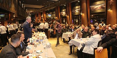 Başkan Kadem Ekşi, iş insanları ile bir araya geldi