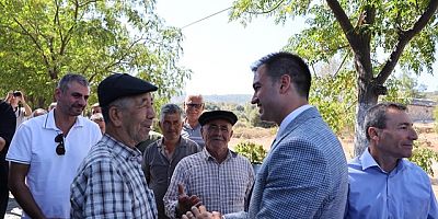 Başkan Mandalinci Çamlık'ta İncelemelerde Bulundu