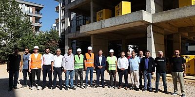 Başkan Orhan Çerkez, Çocuk Bakımevi Projesini Yerinde İnceledi