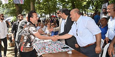 BAŞKAN YAZICI HEMŞEHRİ DERNEKLERİ’NİN PİKNİKLERİNE KATILDI, HALAY ÇEKTİ