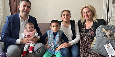 Başkan Yüksel'den Minik Kartallılara Hoş Geldin Bebek Ziyareti