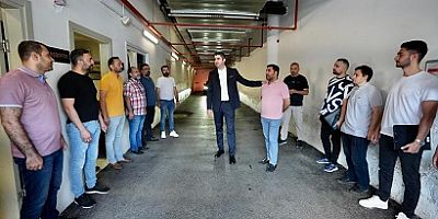 Başkan Yüksel Personeli ile Bayramlaştı