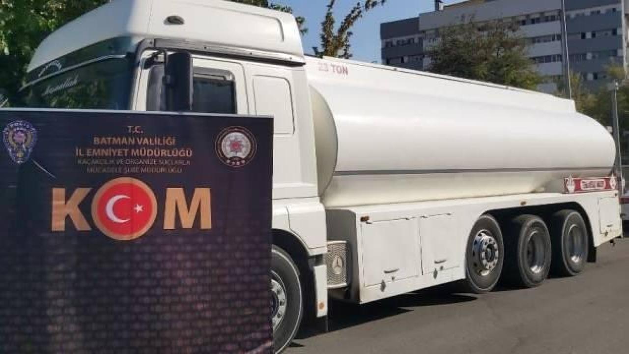 Batman'da 24 bin 648 litre kaçak akaryakıt ele geçirildi
