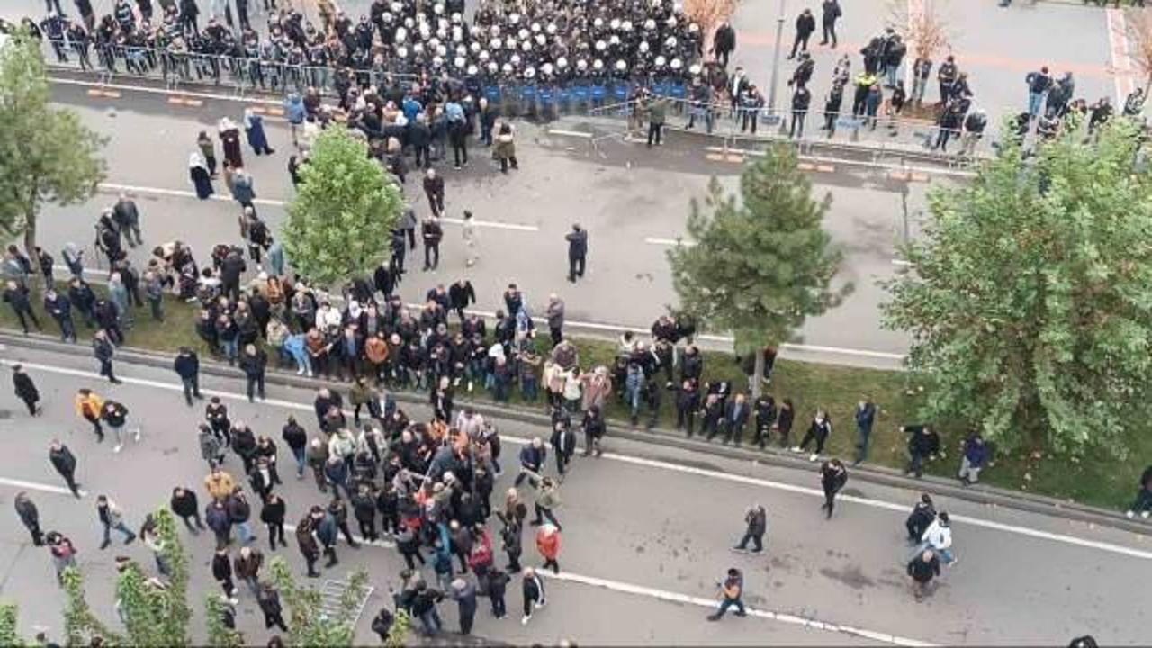 Batman’da polise taş atan gruba müdahale