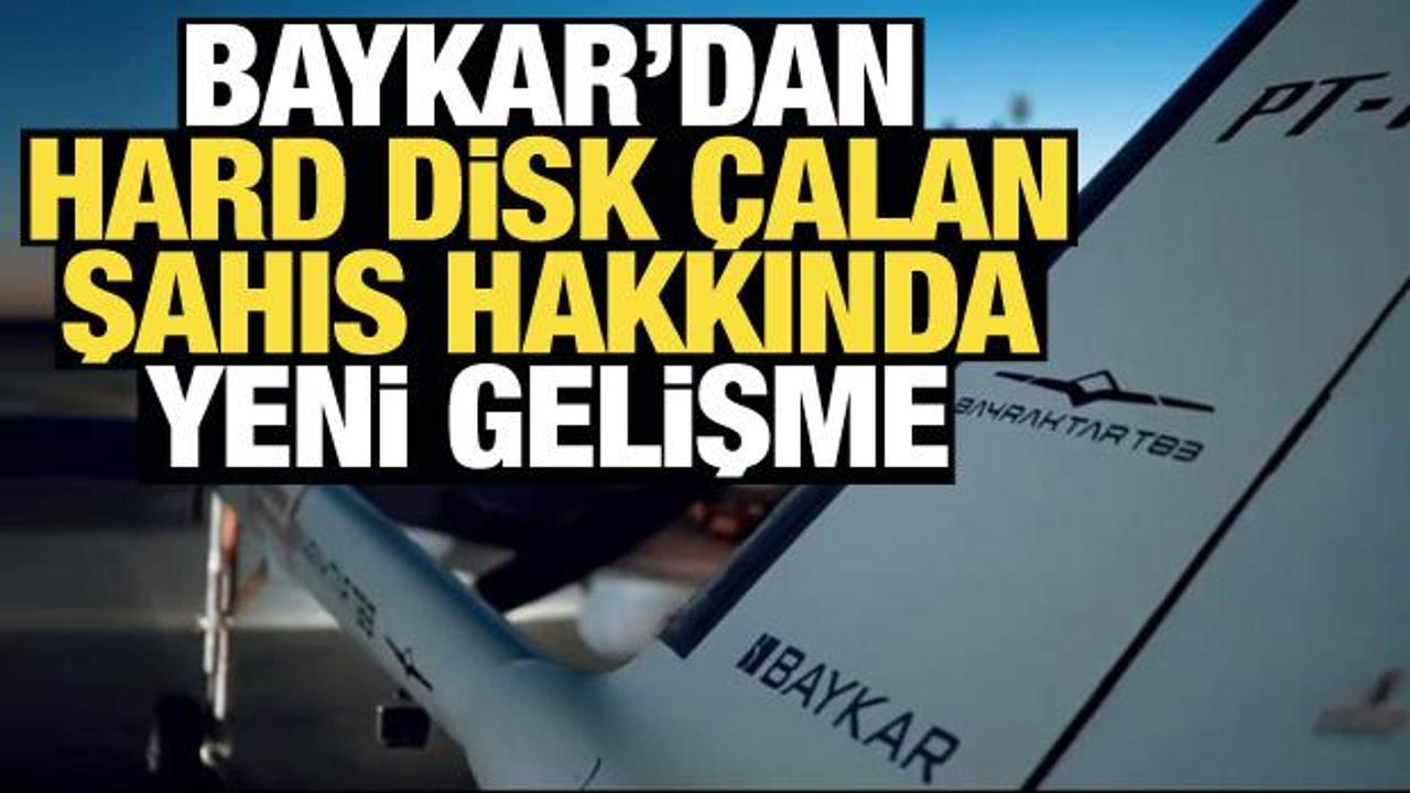 BAYKAR'dan hard disk çalan stajyer tutuklandı