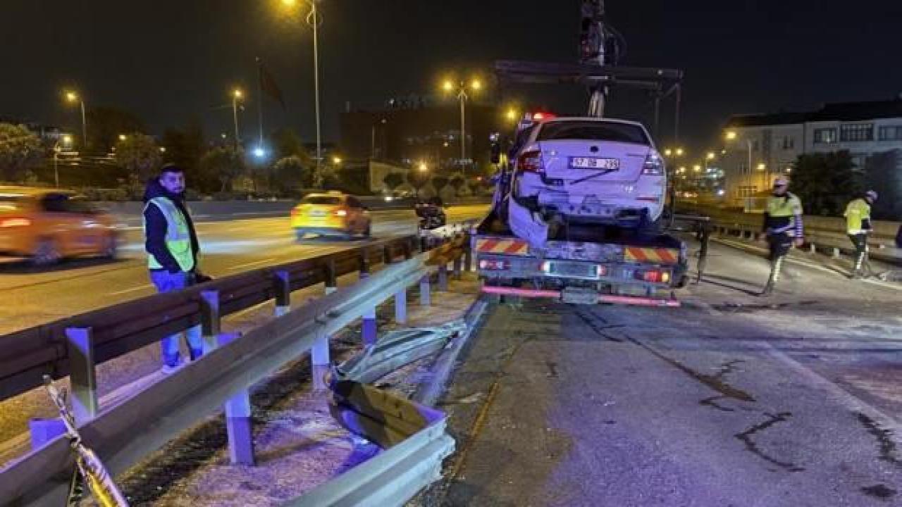 Bayrampaşa'da kahreden kaza! Ayağı koptu...