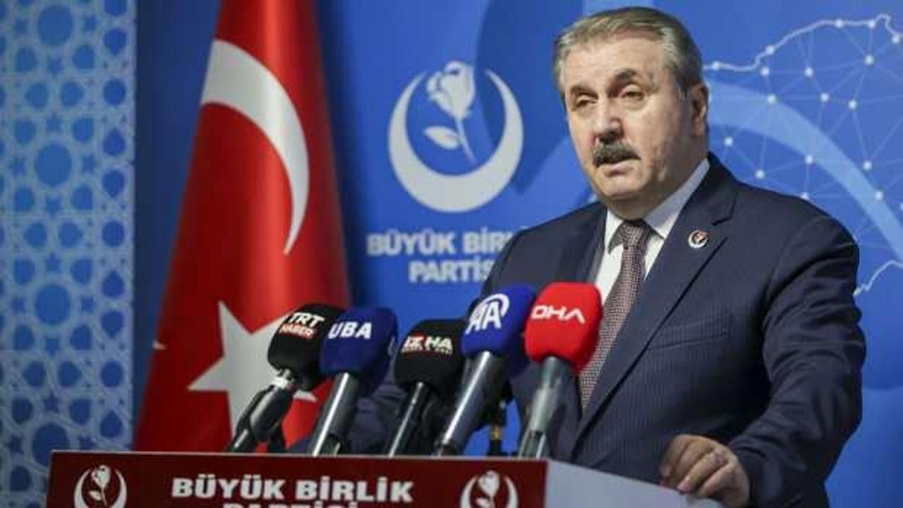 BBP Genel Başkanı Destici, 14 Temmuz Kerkük Katliamı şehitlerini andı