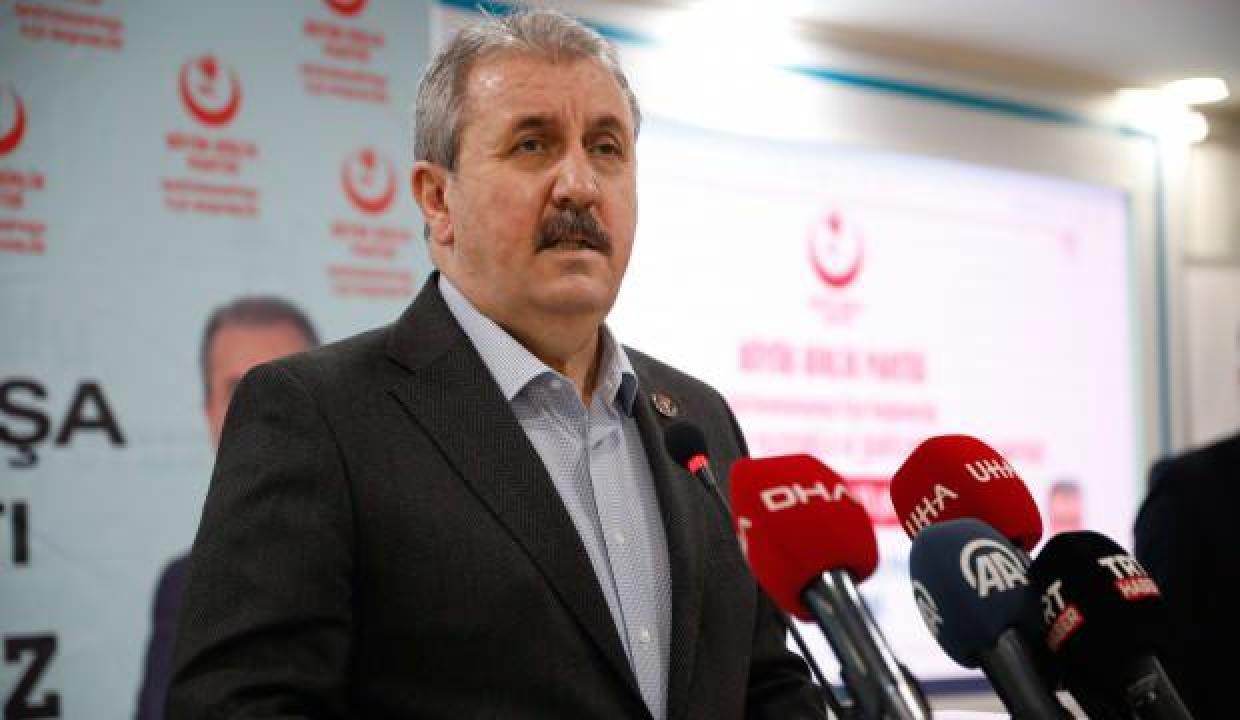 BBP Genel Başkanı Destici: Terör olmasaydı Türkiye’nin dış borç problemi olmayacaktı!