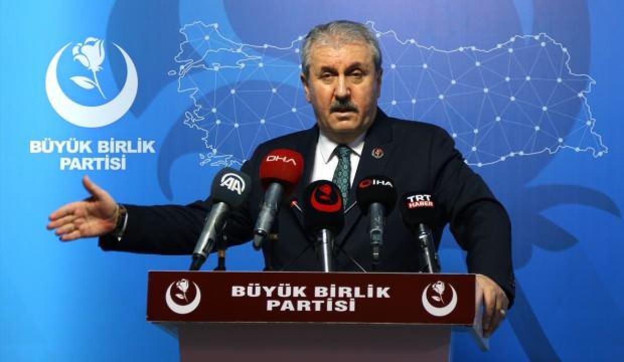 BBP Genel Başkanı Destici: Türk Tabipler Birliği'nden Türk kelimesi kaldırılsın