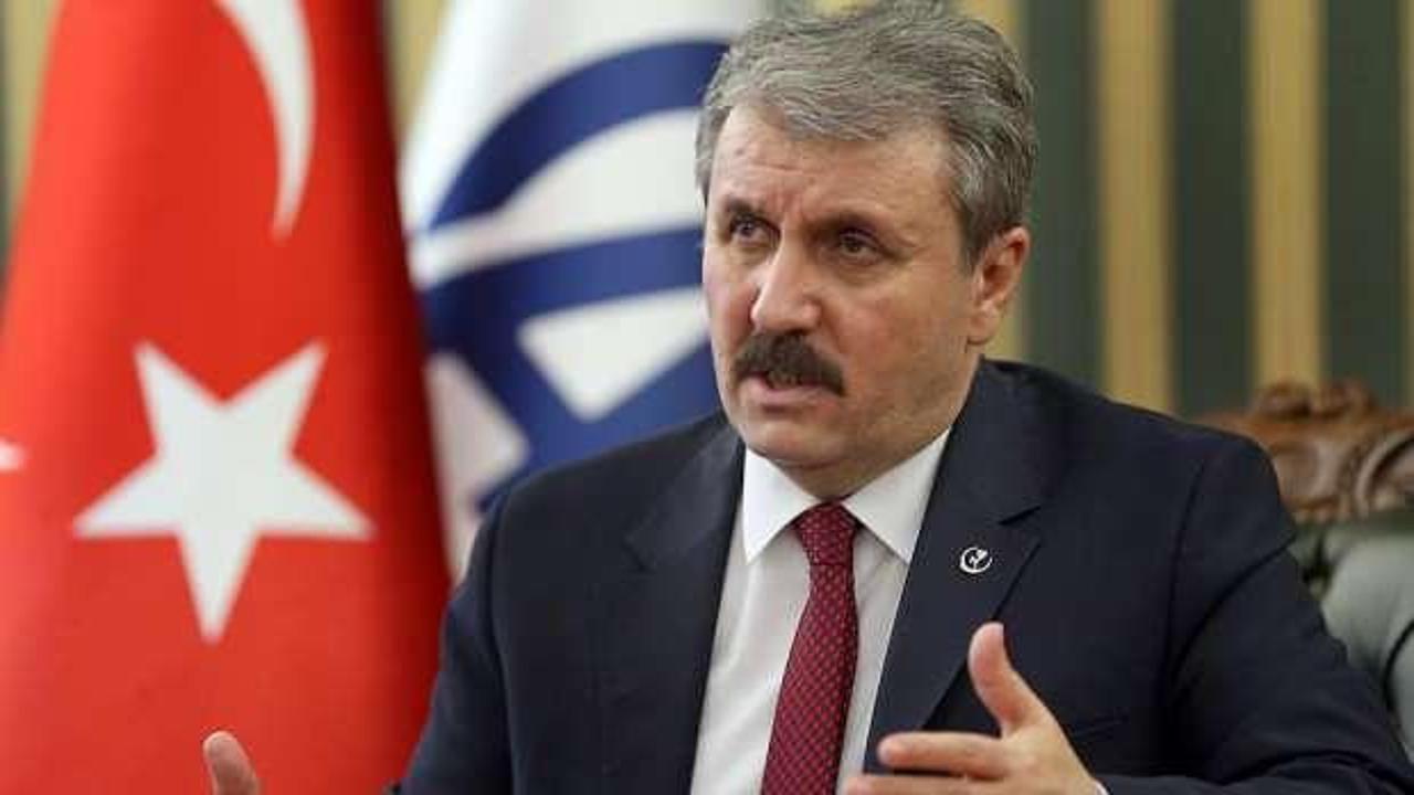 BBP Genel Başkanı Destici'den AP'nin 