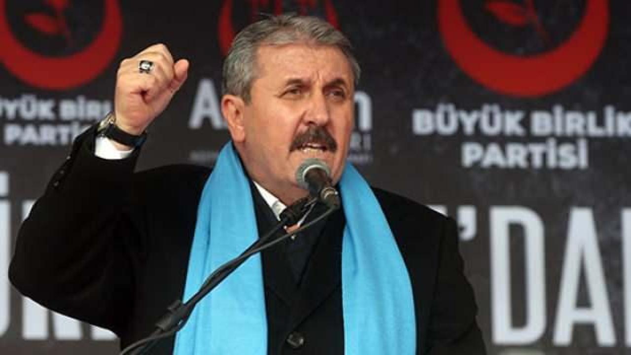BBP Genel Başkanı Destici’den Doğu Türkistan’a destek mesajı