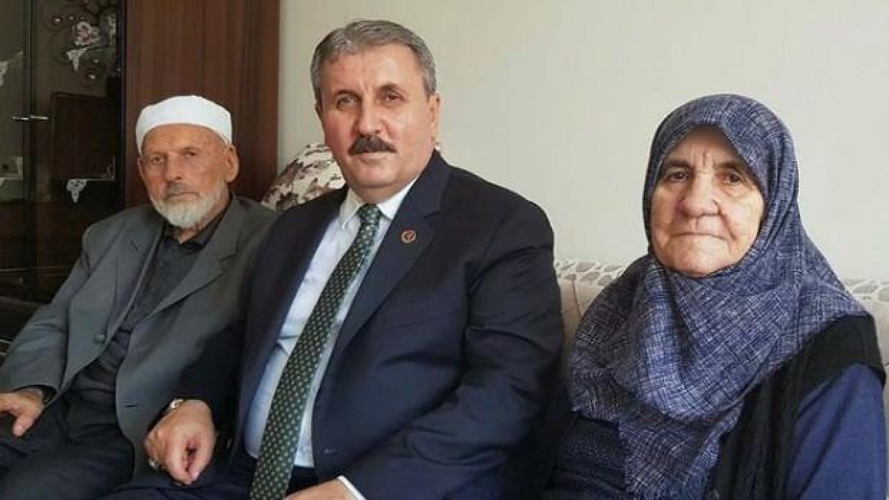 BBP Genel Başkanı Destici'nin acı günü