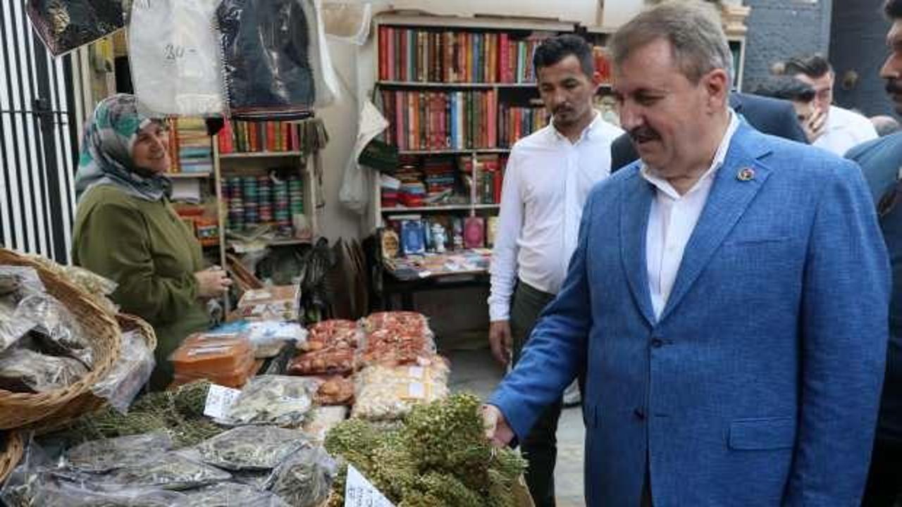 BBP lideri Destici'den esnafa ziyaret