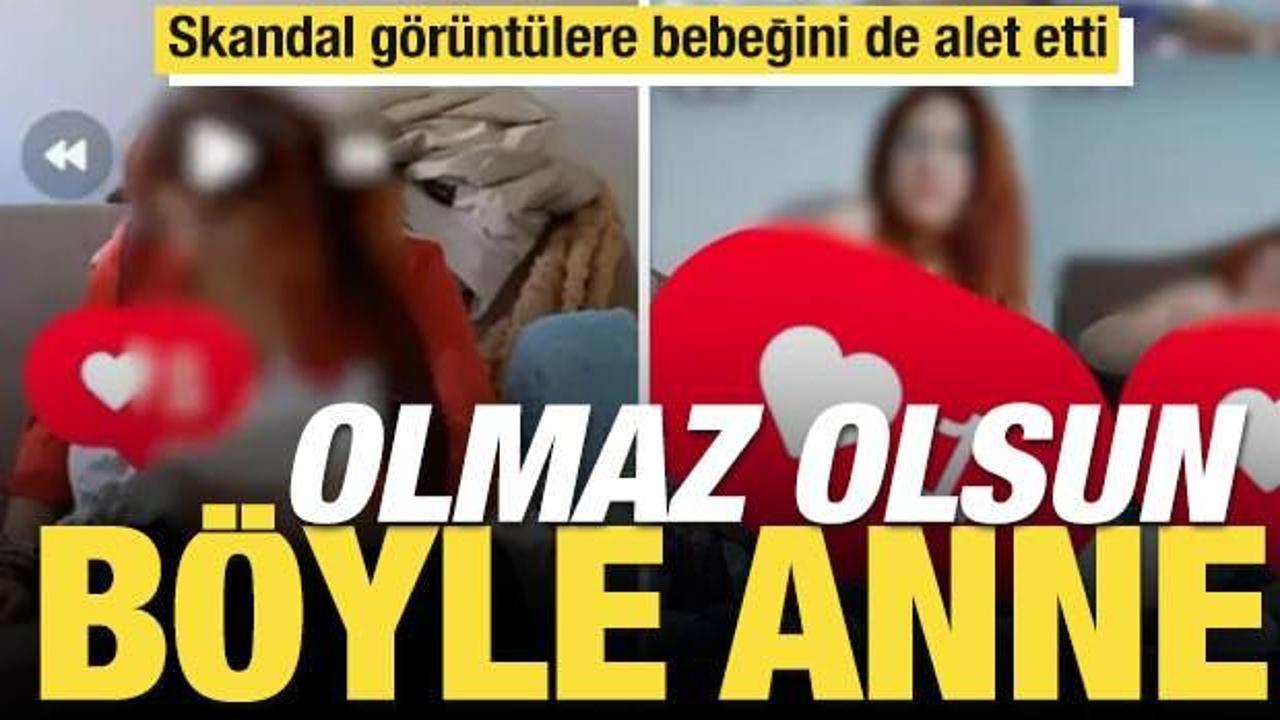 Bebeğiyle birlikte müstehcen video çeken anne hakkında harekete geçildi